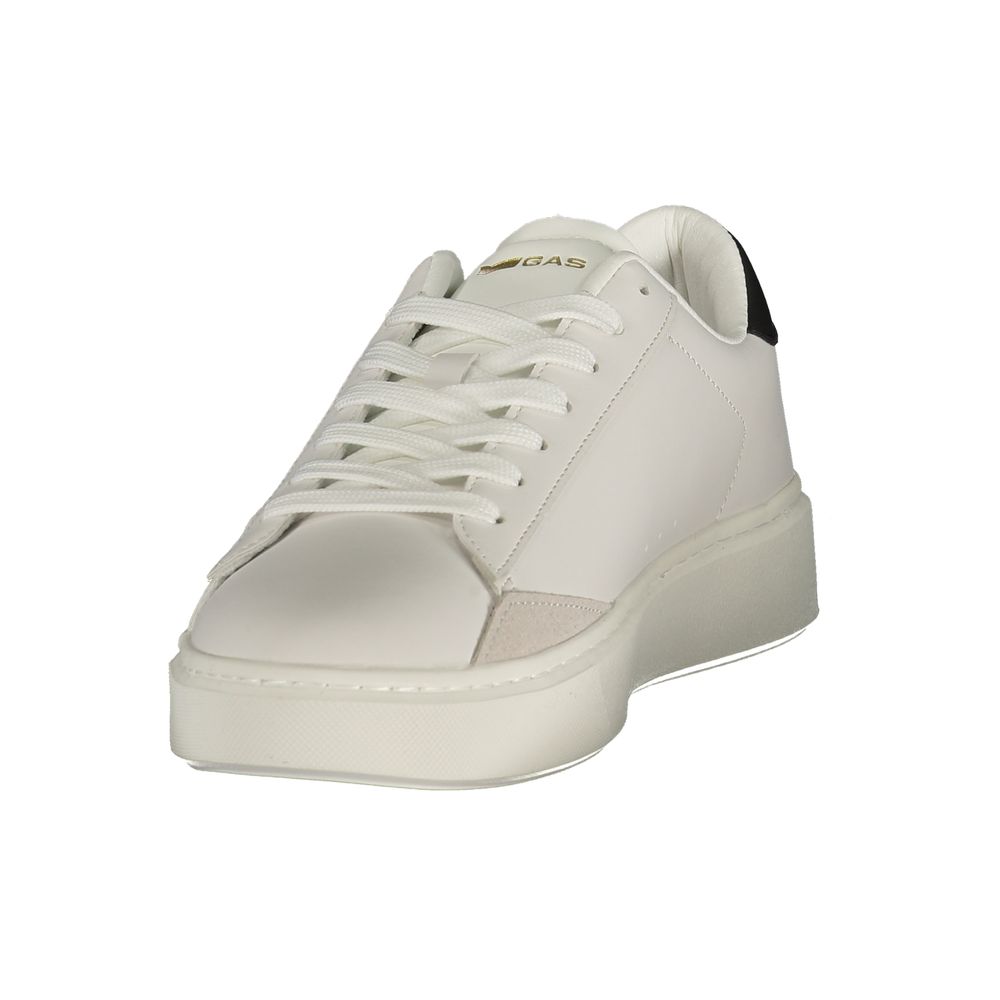 Gas White Polyurethane Men Sneaker | Regal Royce