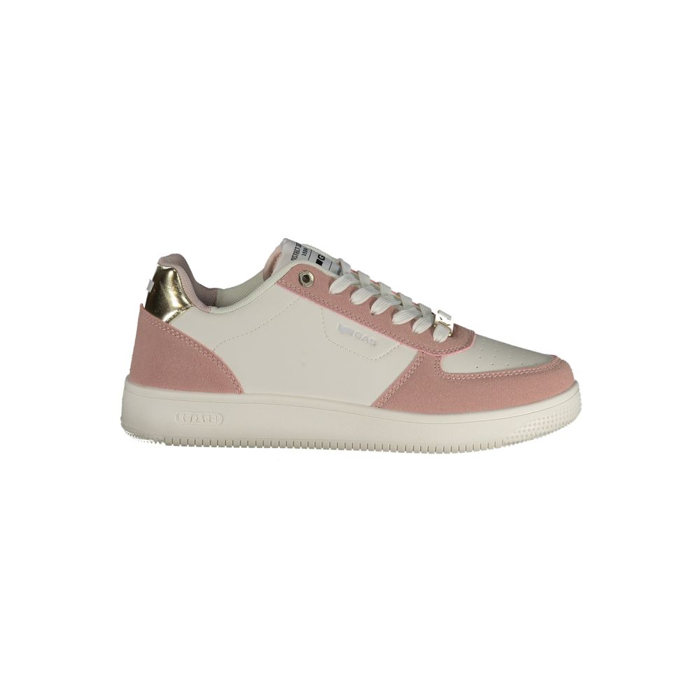 Gas White Polyurethane Women Sneaker | Regal Royce