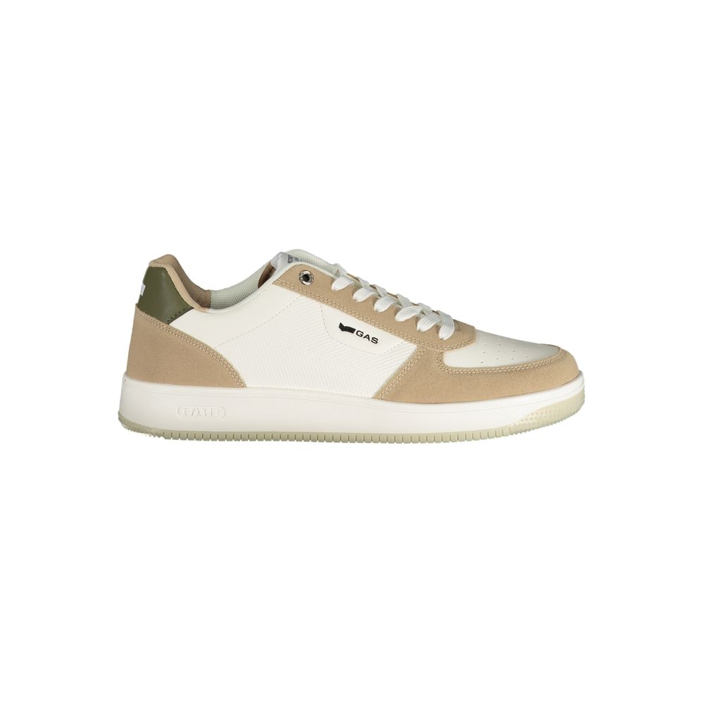 Gas Bianco Polyurethane Men Sneaker | Regal Royce