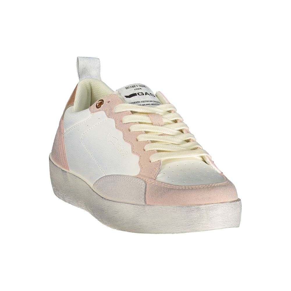 Gas Bianco Poliuretano Women Sneaker | Regal Royce