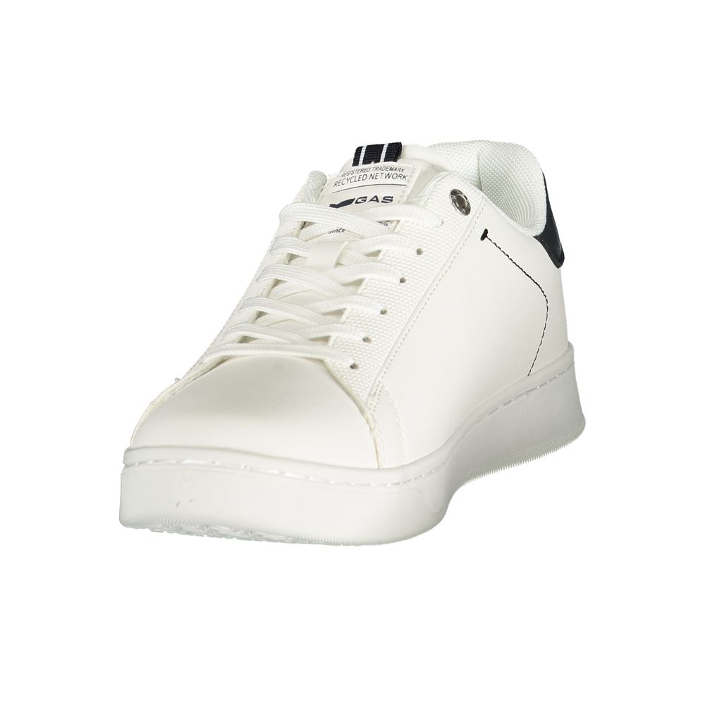 Gas White Polyurethane Men Sneaker | Regal Royce