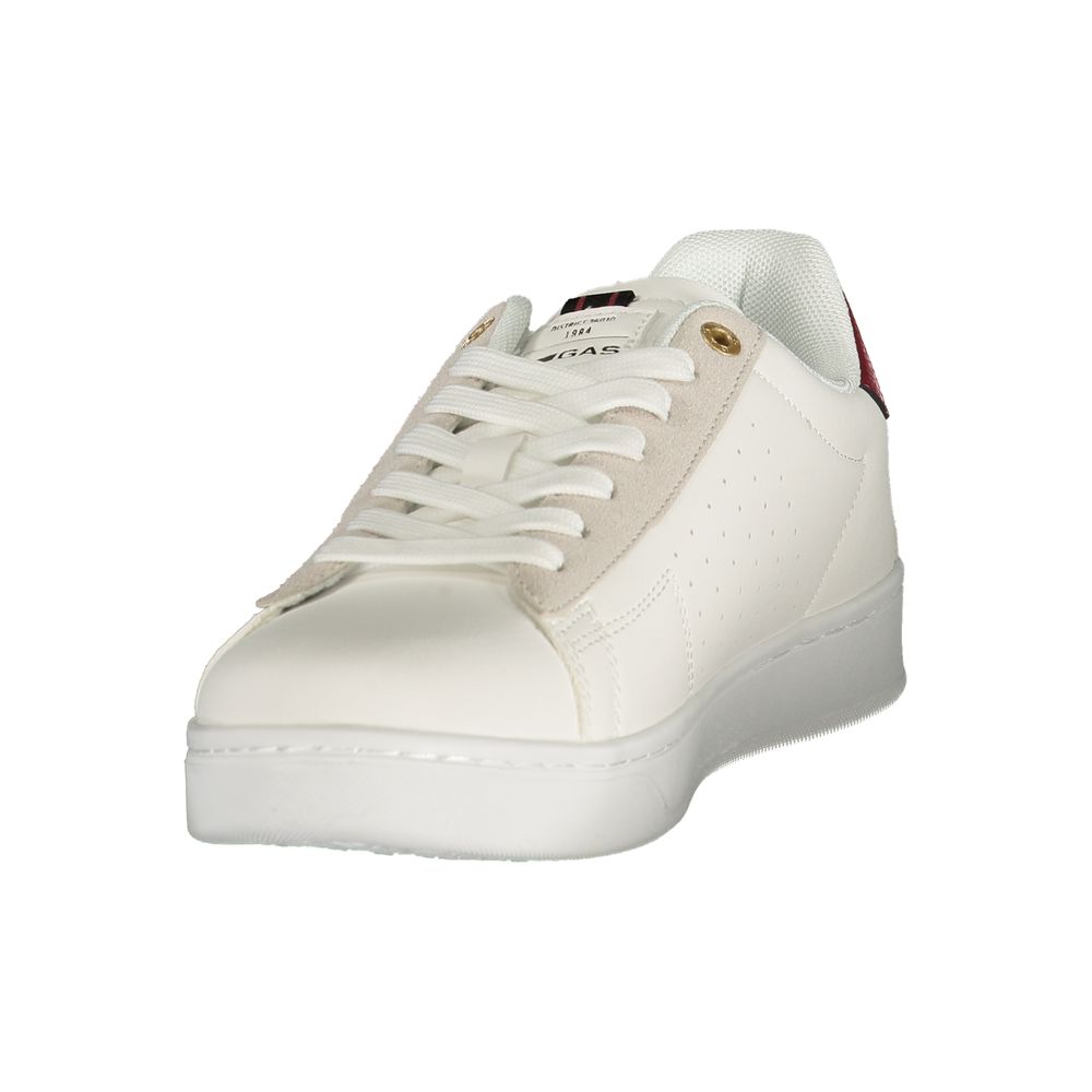 Gas Bianco Poliuretano Men Sneaker | Regal Royce