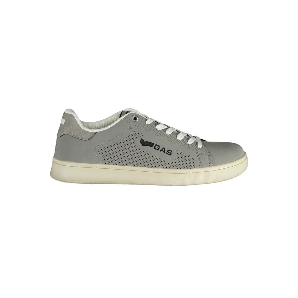 Gas Grigio Poliuretano Men Sneaker | Regal Royce