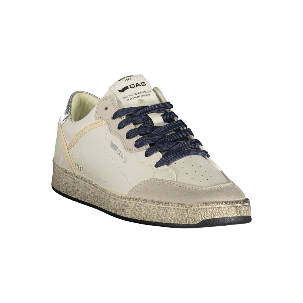 Gas Bianco Polyurethane Women Sneaker | Regal Royce
