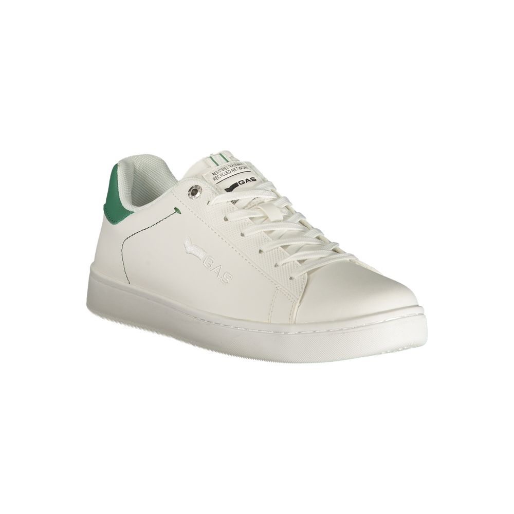 Gas White Polyurethane Men Sneaker | Regal Royce