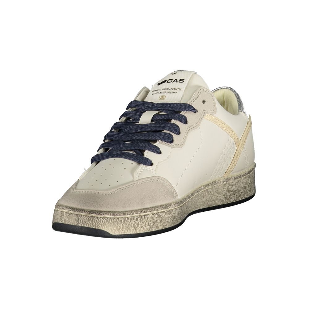 Gas Bianco Polyurethane Women Sneaker | Regal Royce