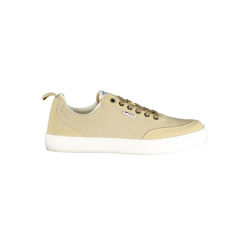 Gas Beige Polyurethane Men Sneaker | Regal Royce