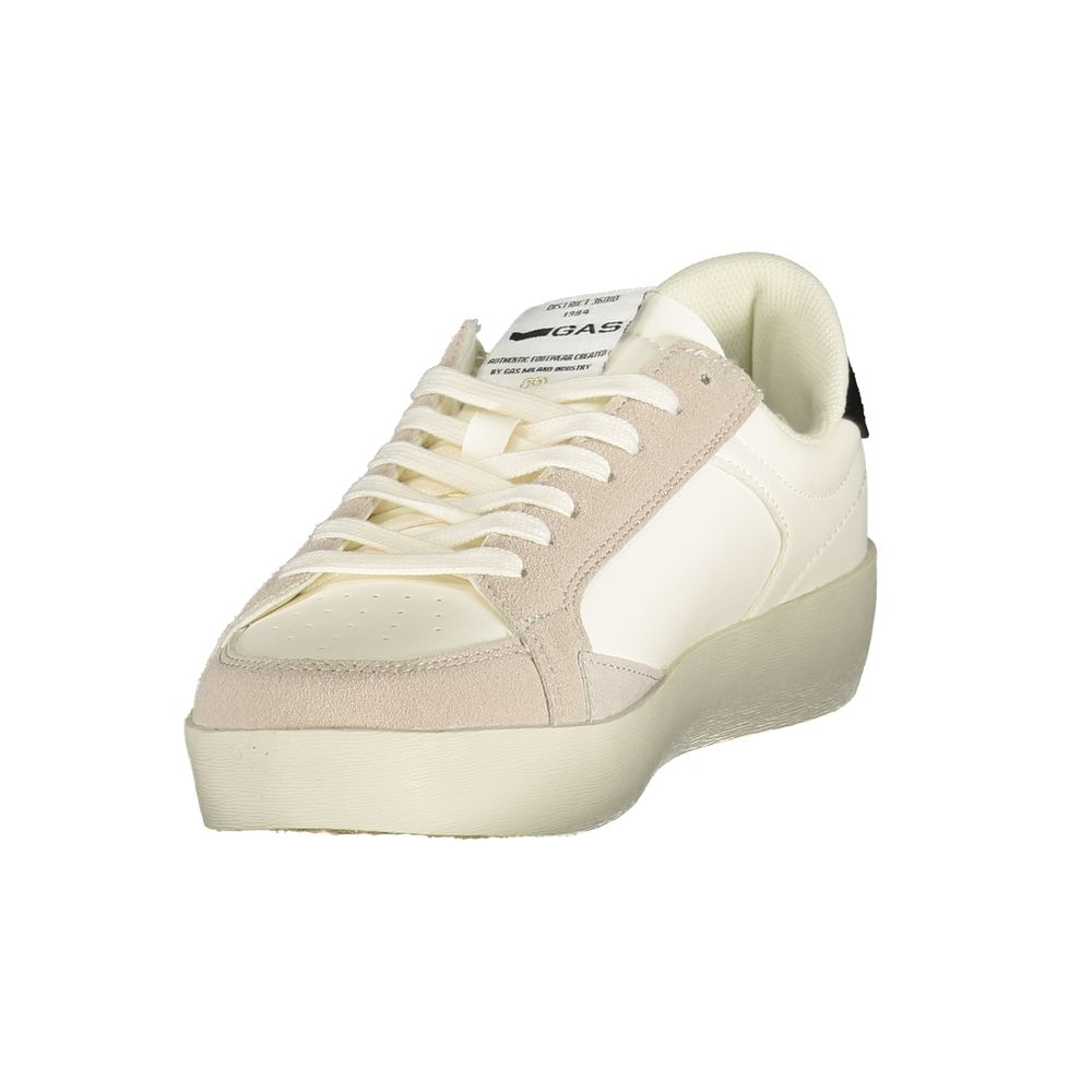 Gas Bianco Polyurethane Women Sneaker | Regal Royce
