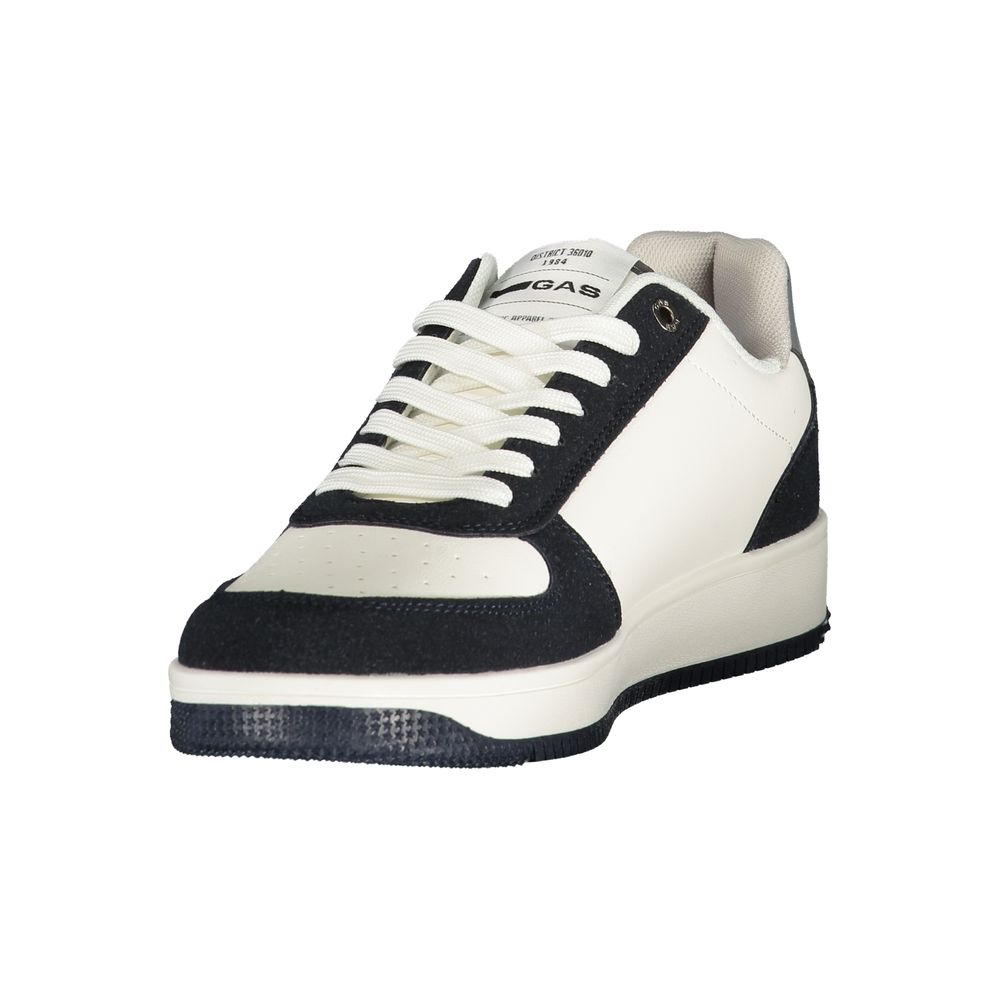 Gas Bianco Polyurethane Men Sneaker | Regal Royce
