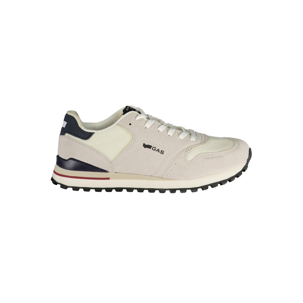 Gas Bianco Polyurethane Men Sneaker | Regal Royce