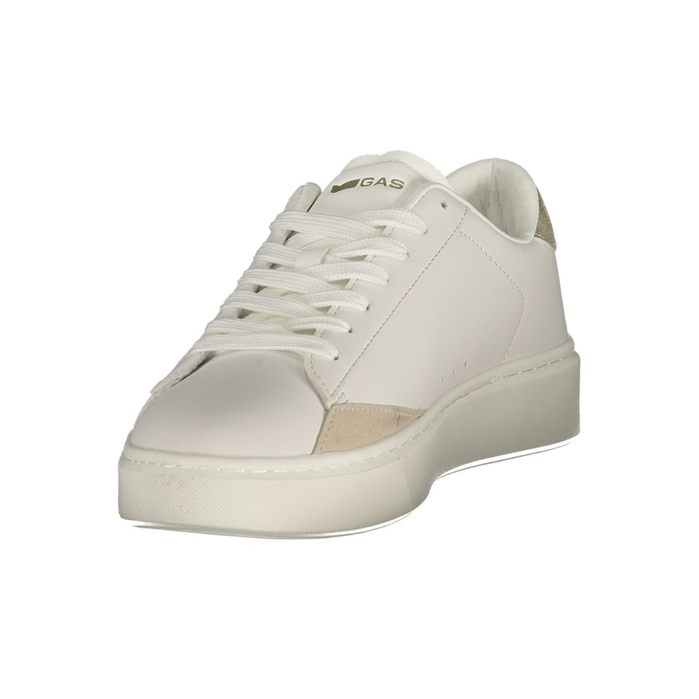 Gas White Polyurethane Women Sneaker | Regal Royce