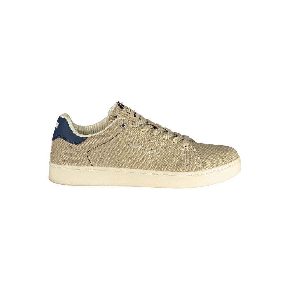 Gas Beige Polyester Men Sneaker | Regal Royce