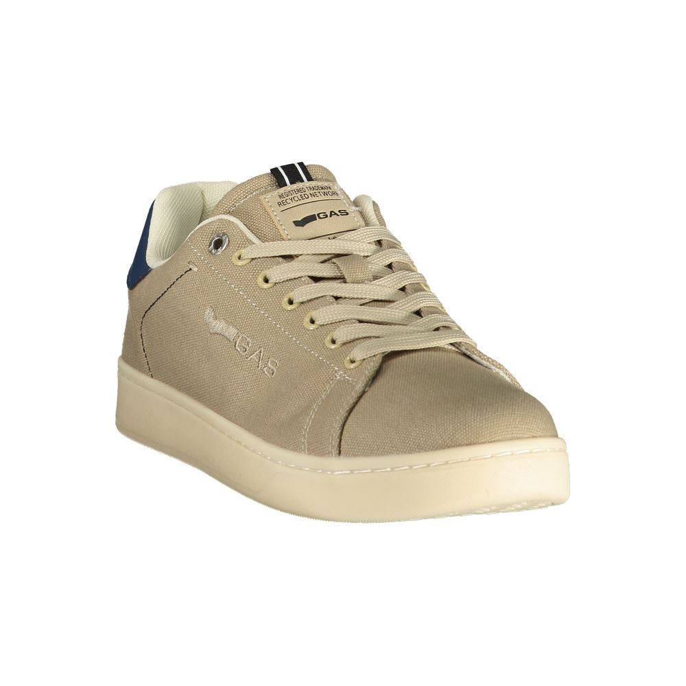 Gas Beige Polyester Men Sneaker | Regal Royce