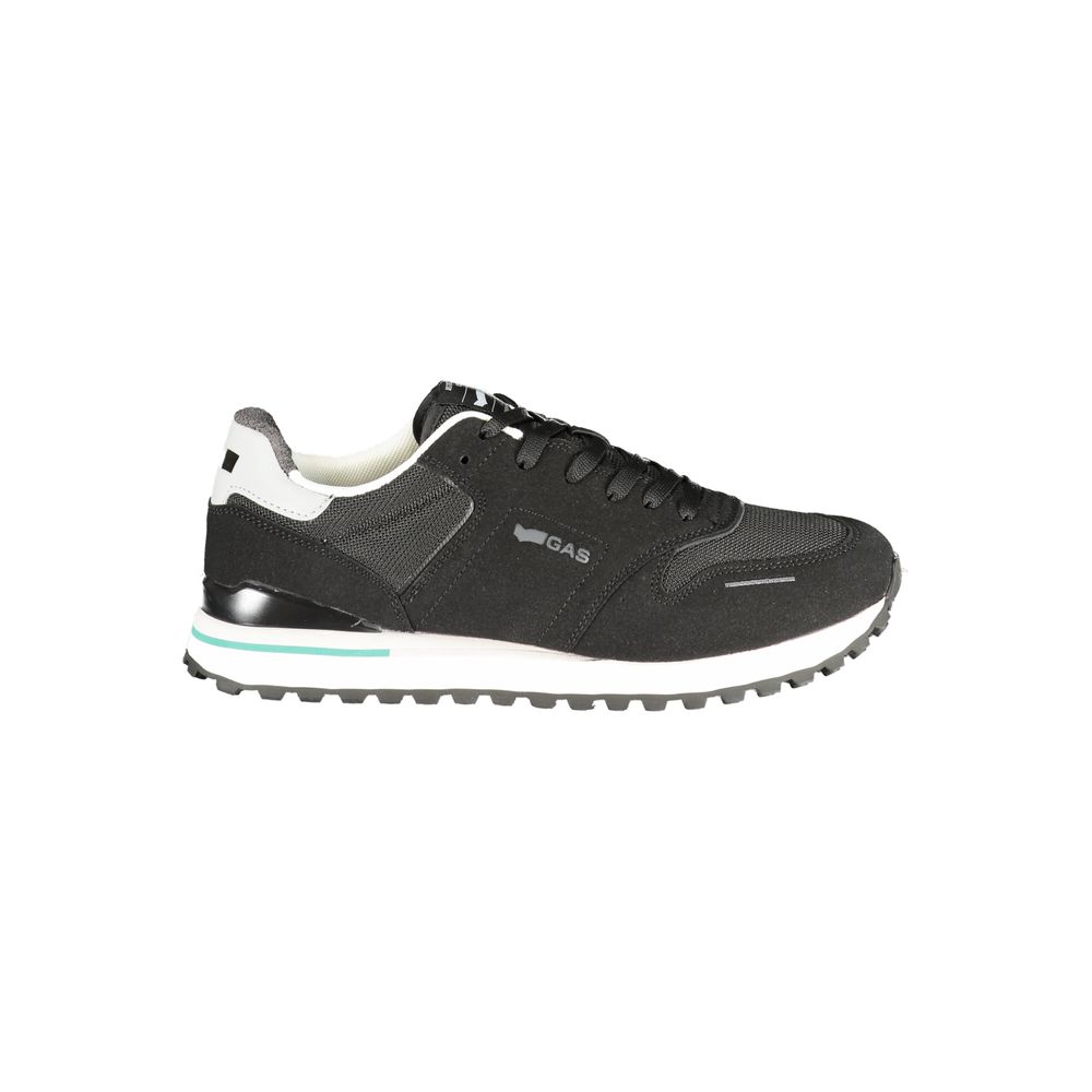 Gas Nero Polyurethane Men Sneaker | Regal Royce