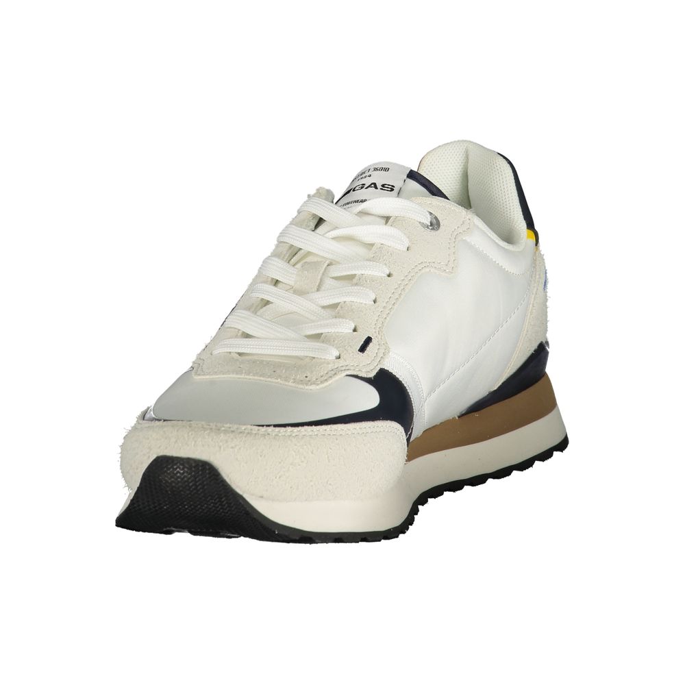 Gas White Polyurethane Men Sneaker | Regal Royce