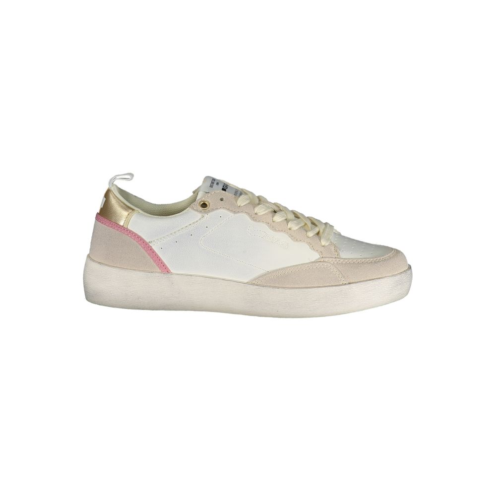 Gas Bianco Polyurethane Women Sneaker | Regal Royce