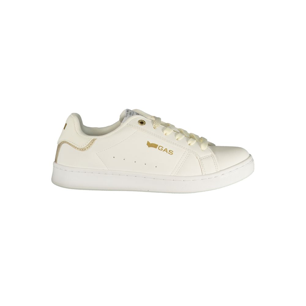 Gas Bianco Polyurethane Women Sneaker | Regal Royce