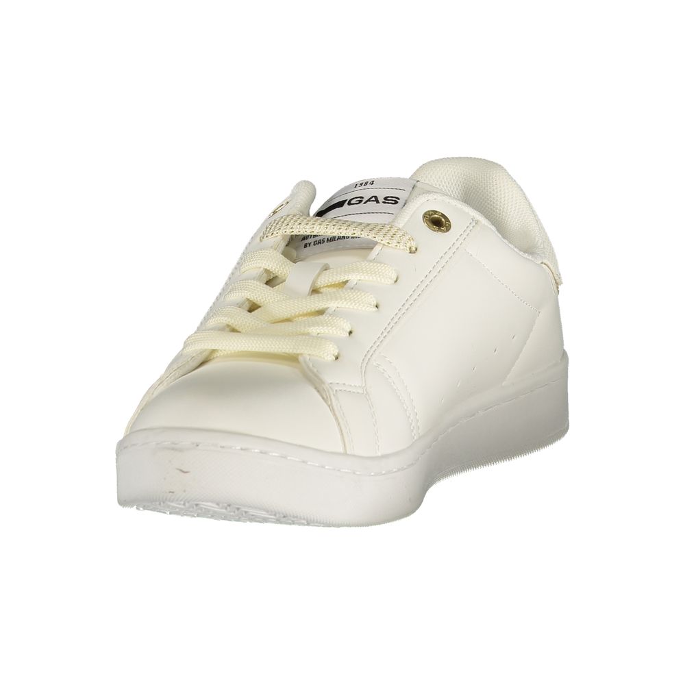 Gas Bianco Polyurethane Women Sneaker | Regal Royce