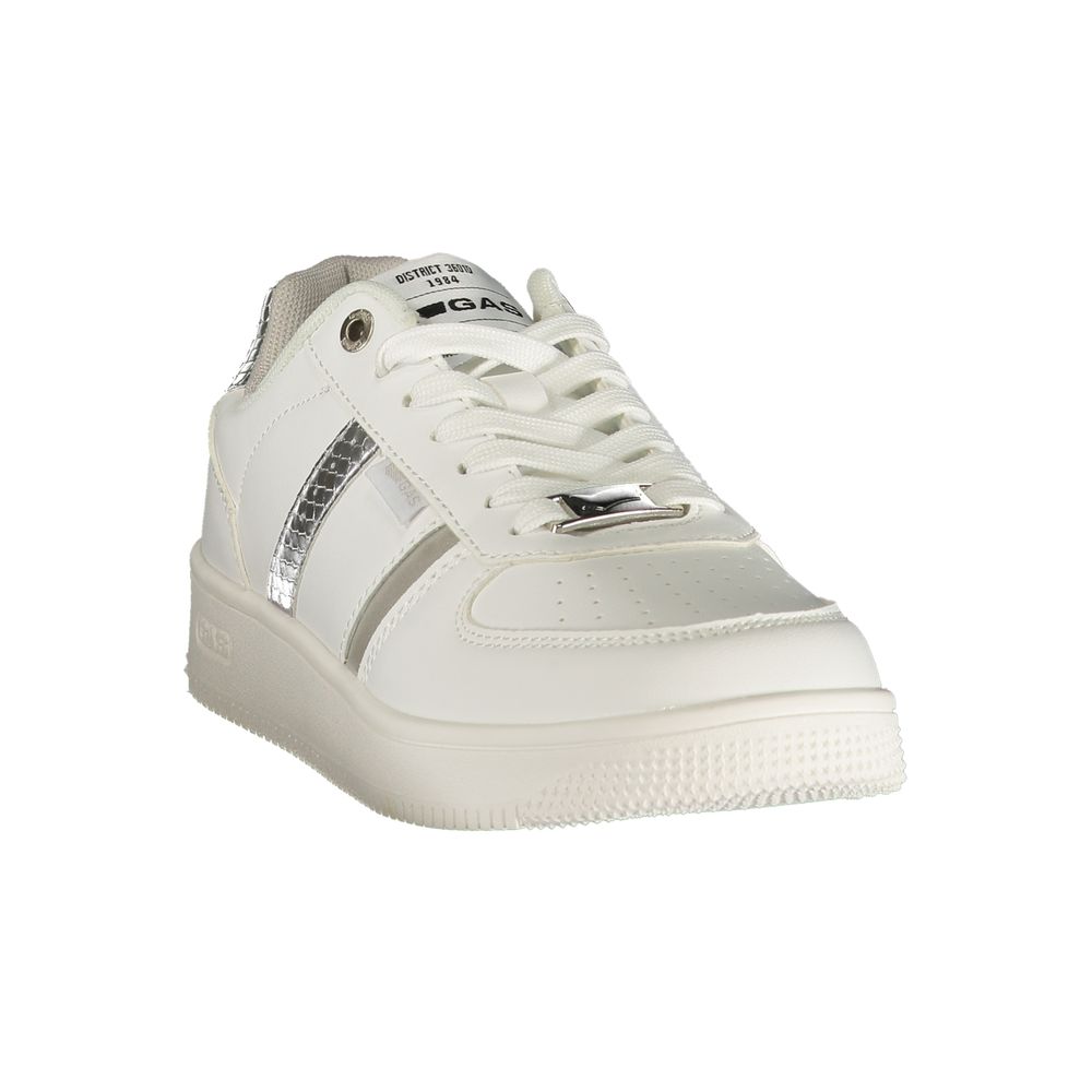 Gas Bianco Poliuretano Women Sneaker | Regal Royce