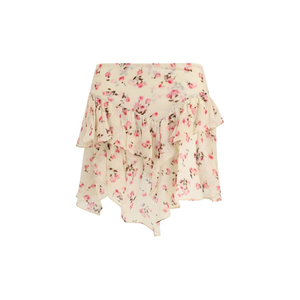 Isabel Marant Étoile Beige Viscose Mini Skirt | Regal Royce
