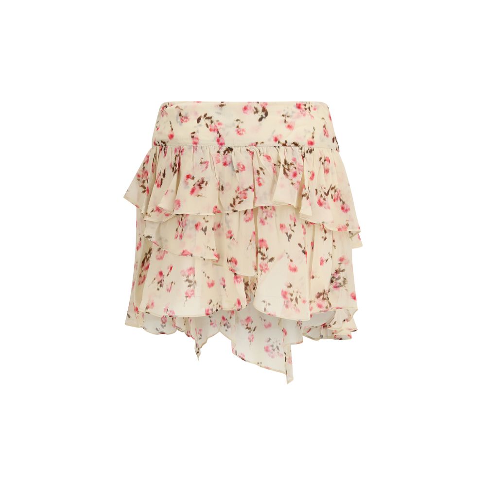 Isabel Marant Étoile Beige Viscose Mini Skirt | Regal Royce