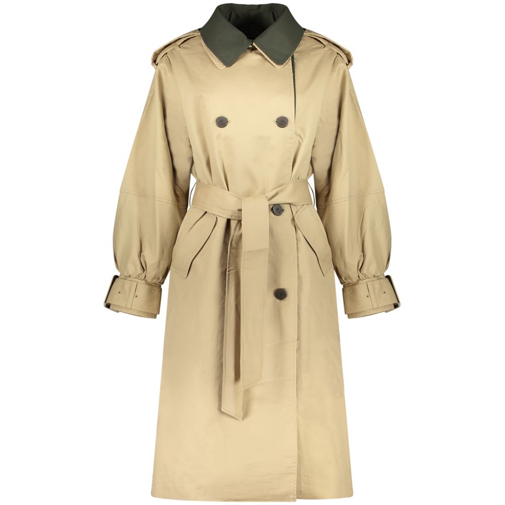 Desigual Beige Cotton Women's Trench Coat | Regal Royce