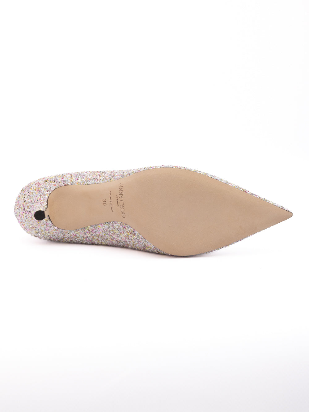 Jimmy Choo Candy Pink Glitter Love 85 Pumps | Regal Royce