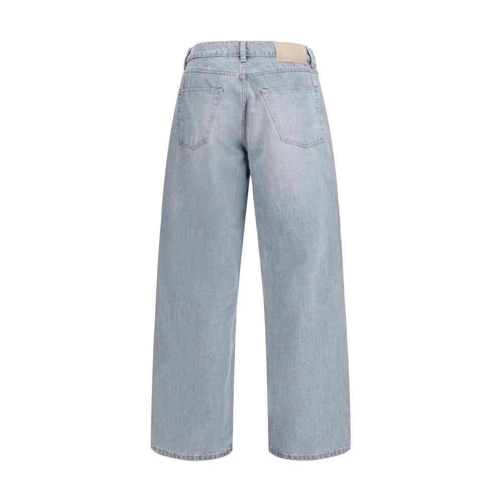 Our Legacy Blue Cotton High-Waisted Jean | Regal Royce