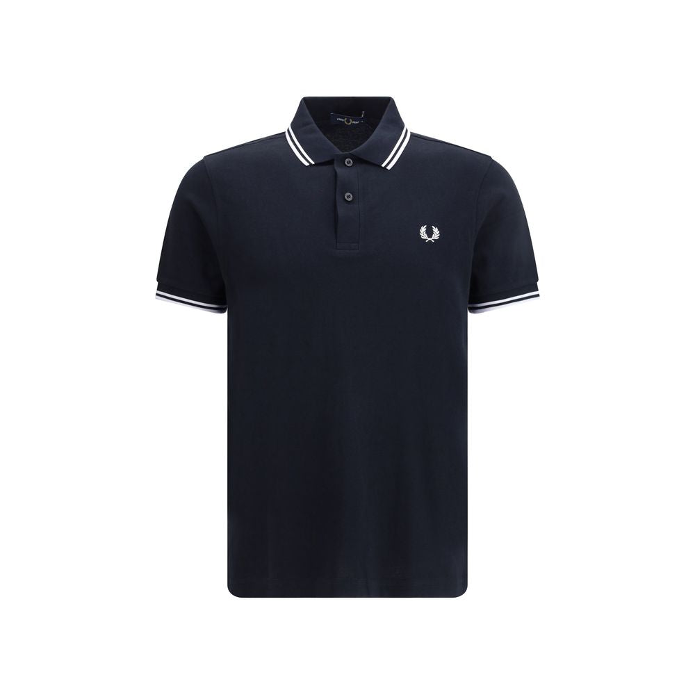 Fred Perry Blue Cotton Polo Shirt | Regal Royce