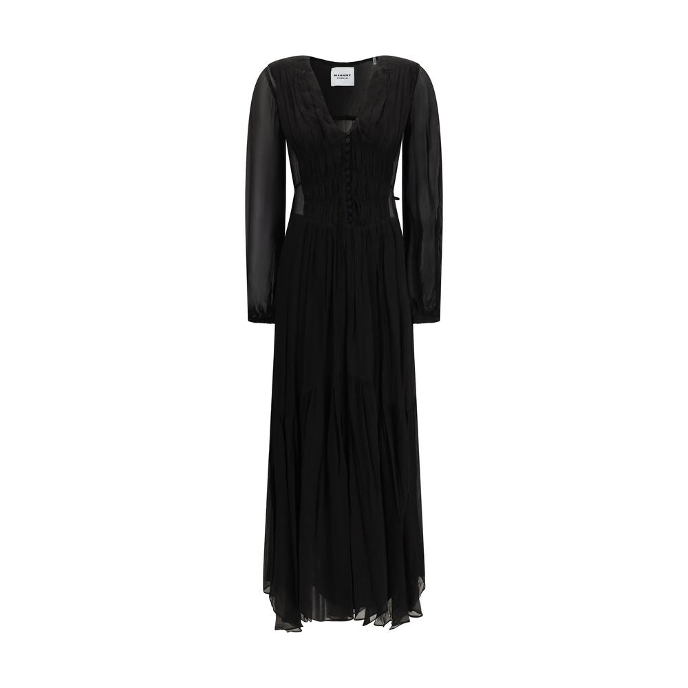 Marant Etoile Black Viscose Casual Dress | Regal Royce