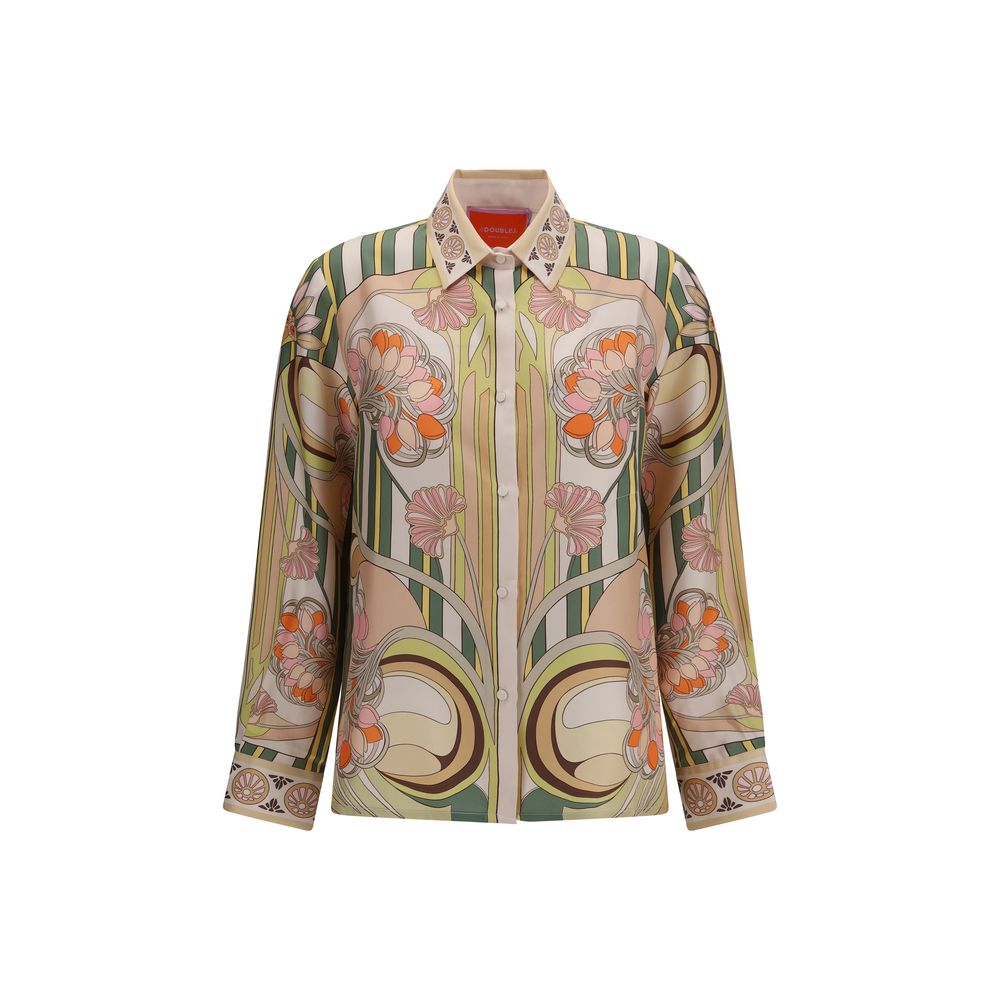 La Double J Multicolor Silk Shirt | Regal Royce