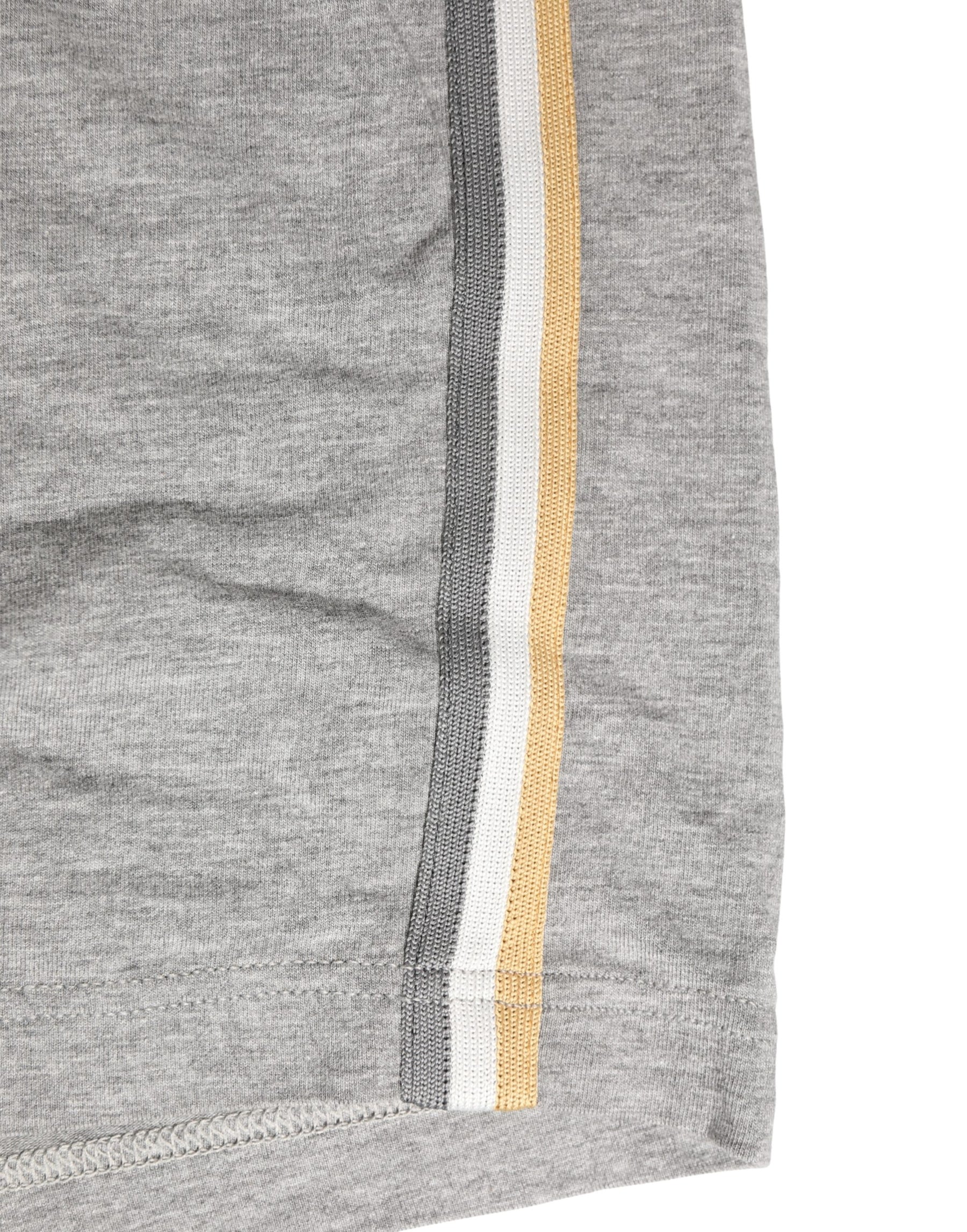 Dolce & Gabbana Gray Logo Waistband Cotton Men Boxer Underwear | Regal Royce