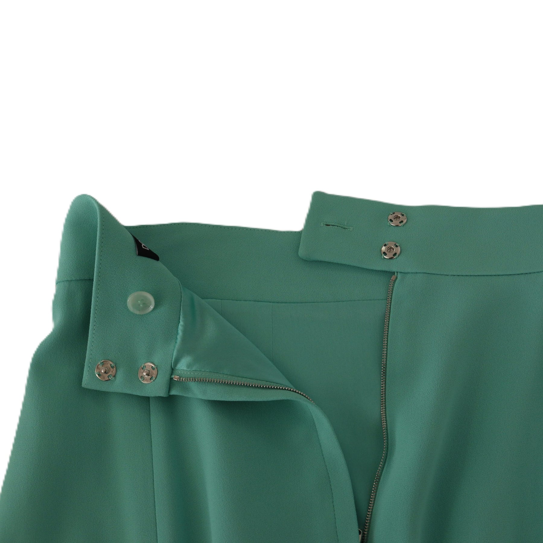 Dolce & Gabbana Mint Green Viscose Pencil Cut Midi Skirt | Regal Royce