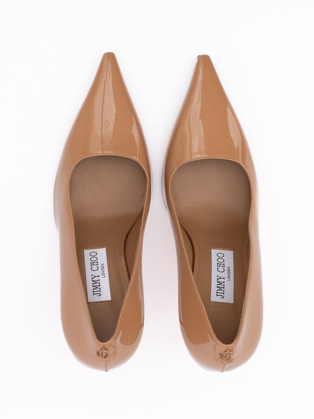 Jimmy Choo Powder Pink Patent Leather Ixia 95 Pumps | Regal Royce