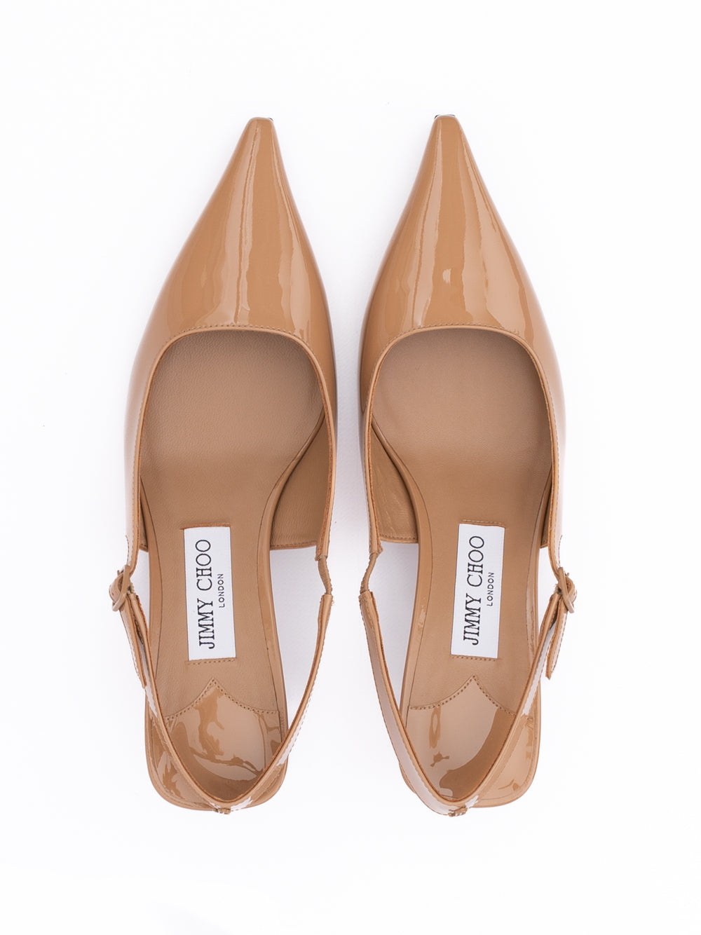 Jimmy Choo Biscuit Amel 50 Slingback Pumps | Regal Royce