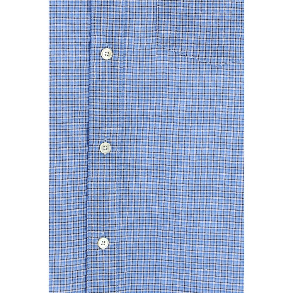 Sunflower Blue Cotton Shirt | Regal Royce