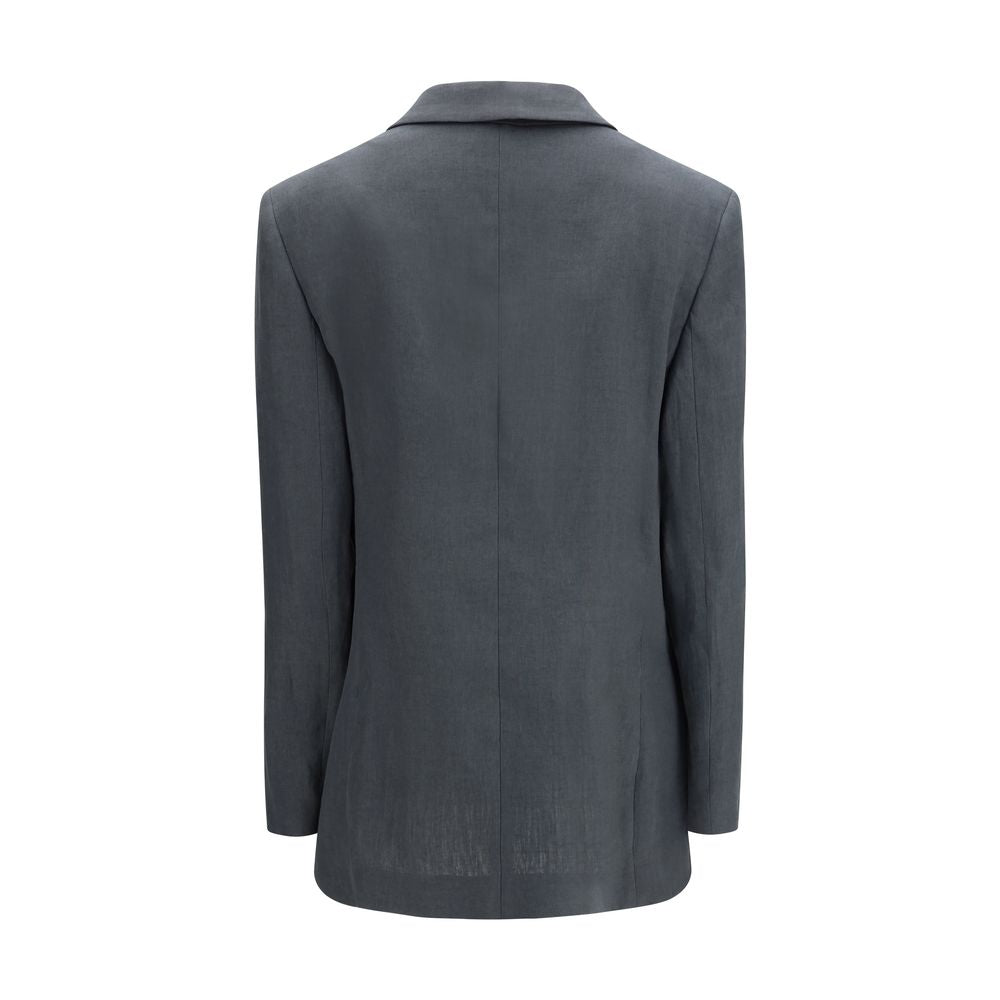 Giorgio Armani Gray Linen Jacket | Regal Royce