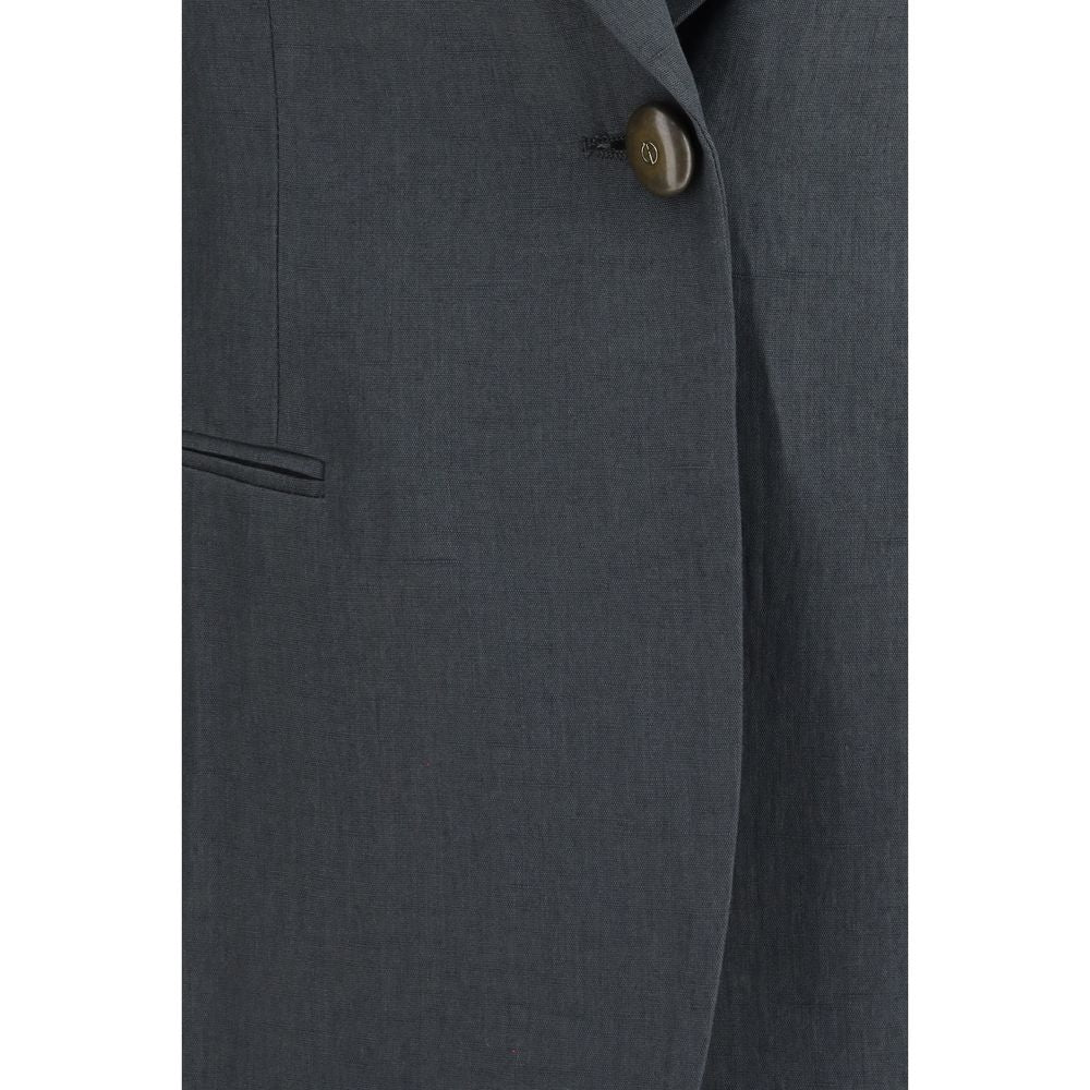 Giorgio Armani Gray Linen Jacket | Regal Royce