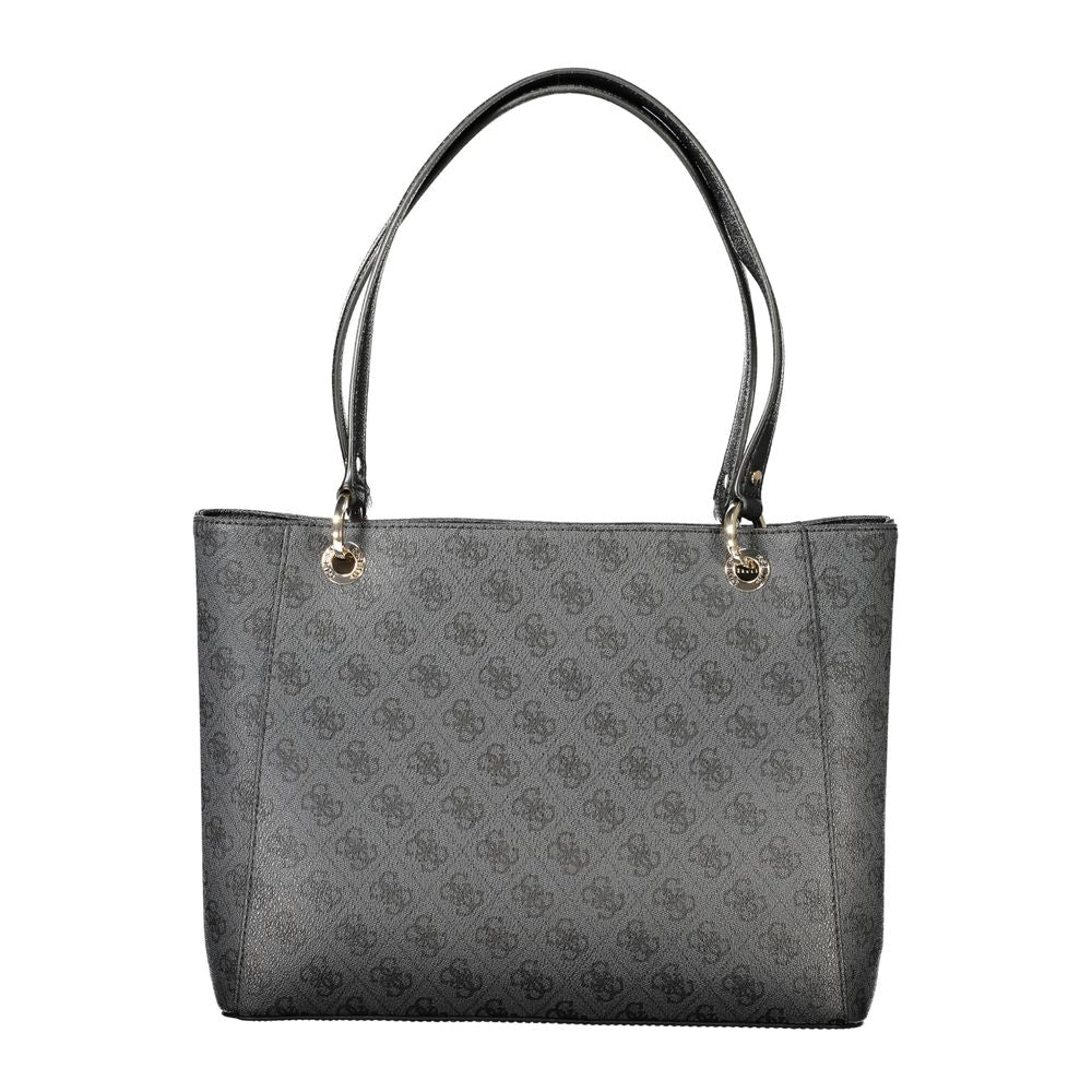 Guess Jeans Black Polyethylene Women Handbag | Regal Royce