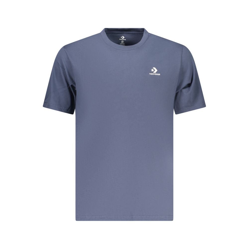 Converse Blue Cotton Men T-Shirt | Regal Royce