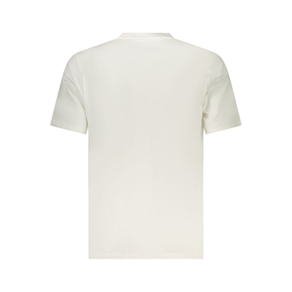 Converse Bianco Cotton Men T-Shirt | Regal Royce