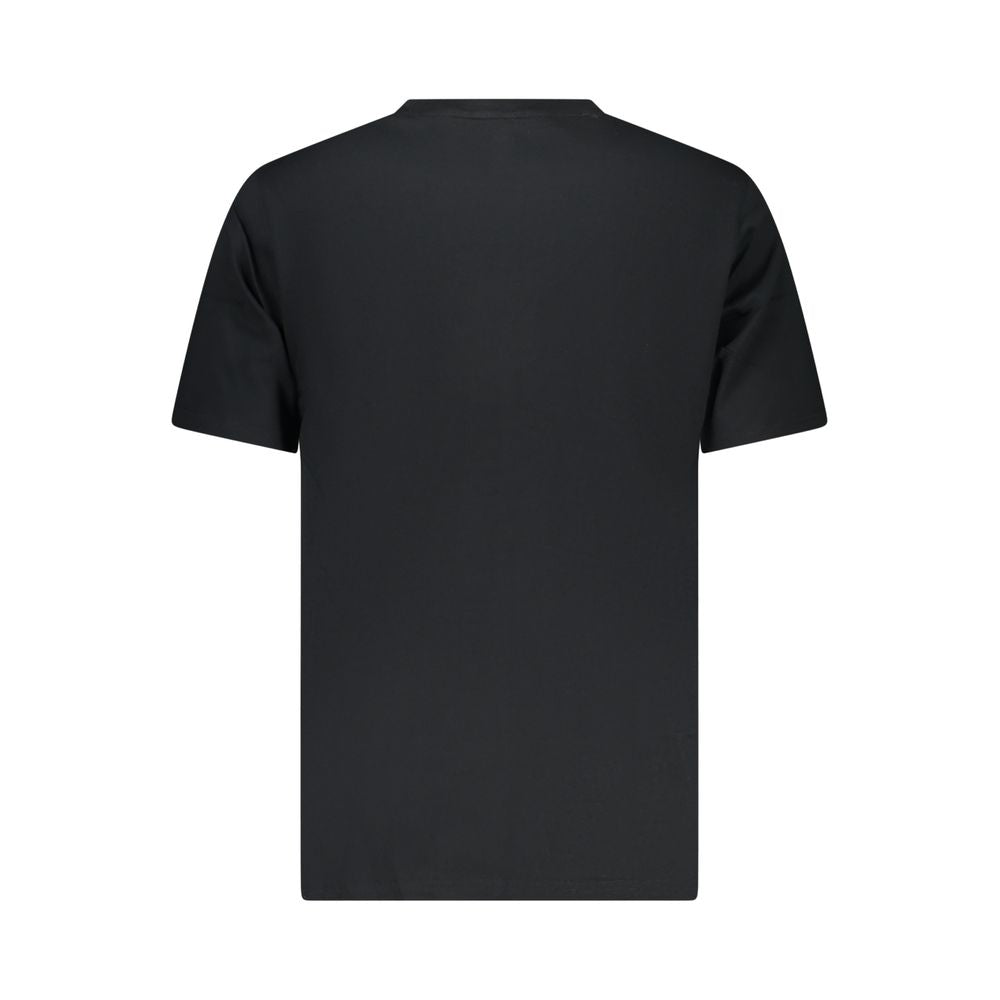 Converse Black Cotton Men T-Shirt | Regal Royce