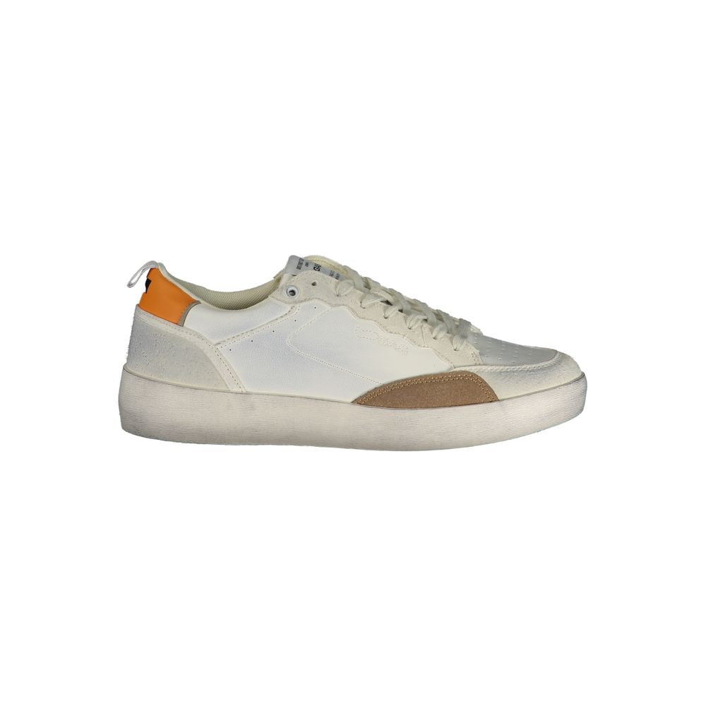 Gas White Polyurethane Men Sneaker | Regal Royce