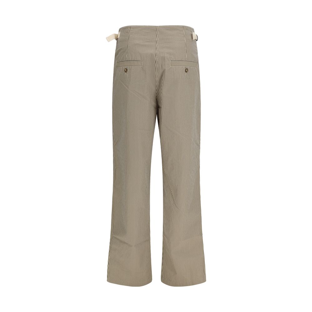 Marant Etoile Beige Cotton Casual Pants | Regal Royce