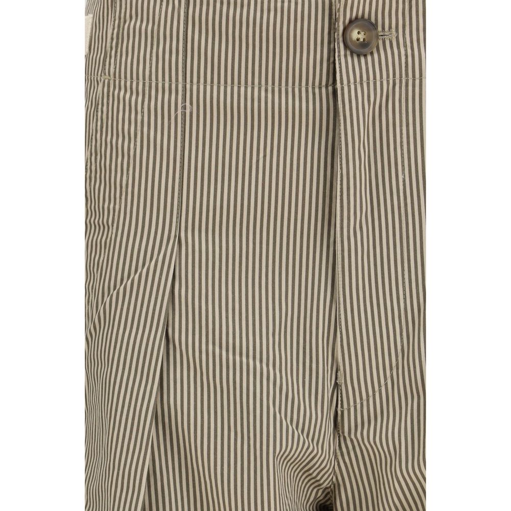 Marant Etoile Beige Cotton Casual Pants | Regal Royce