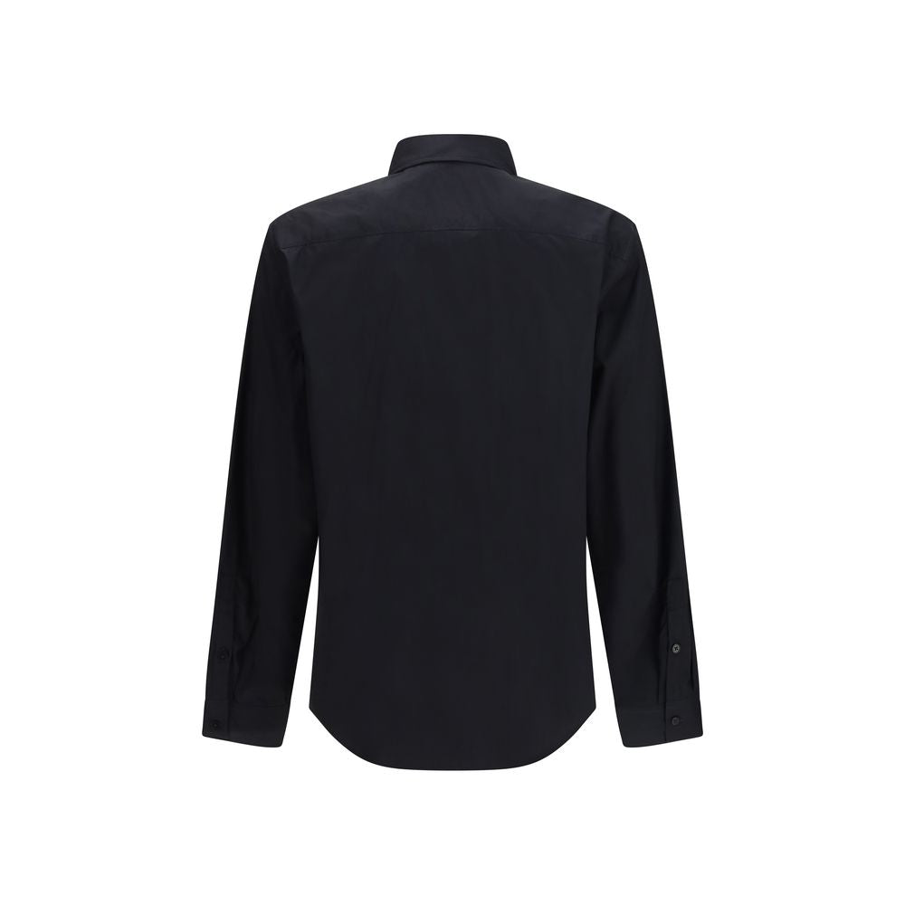 Versace Jeans Black Cotton Dress Shirt | Regal Royce