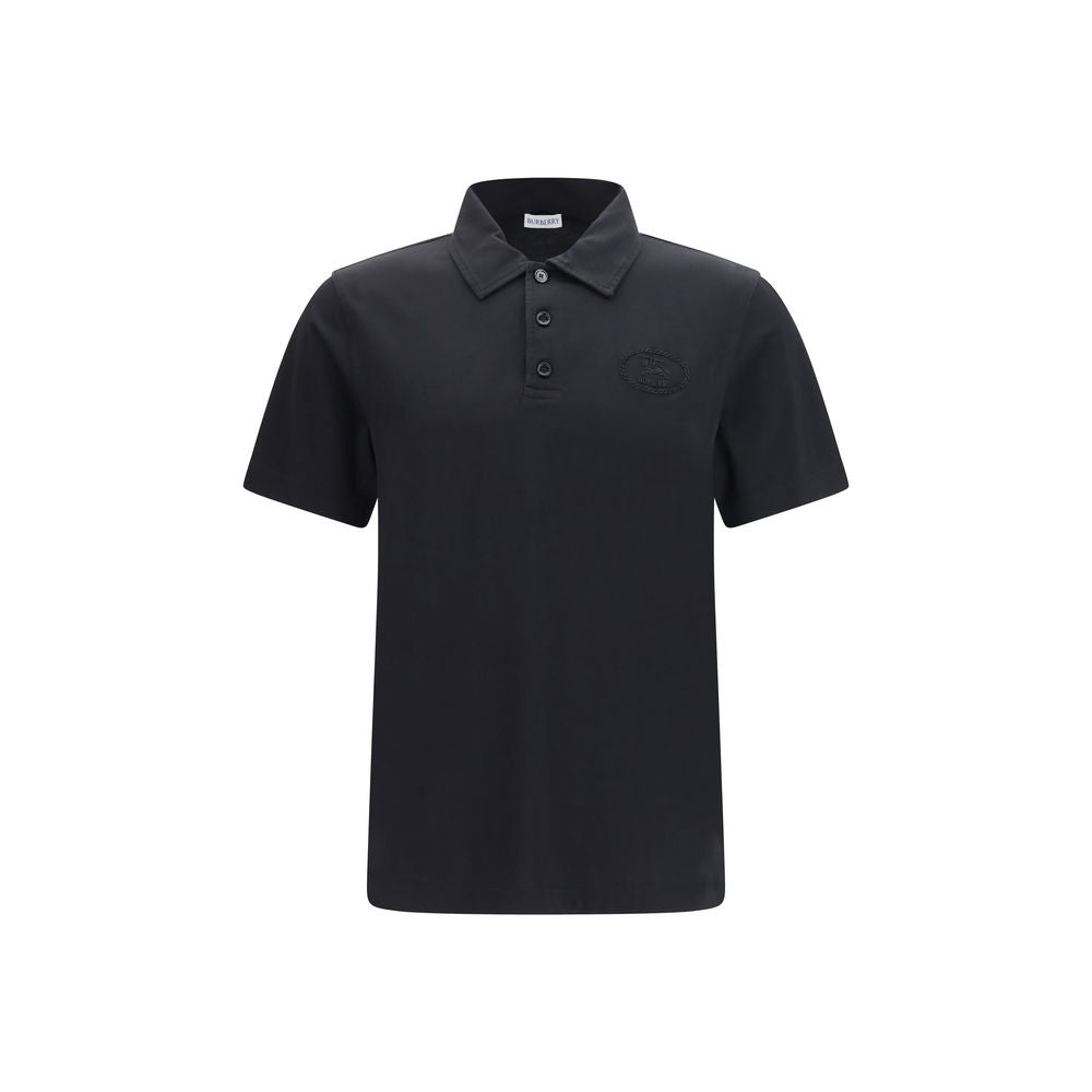 Burberry Blue Cotton Polo Shirt | Regal Royce