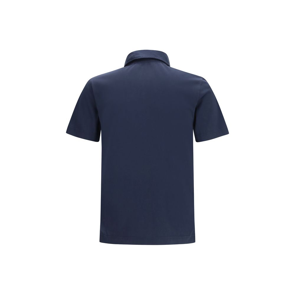 Burberry Blue Cotton Polo Shirt | Regal Royce