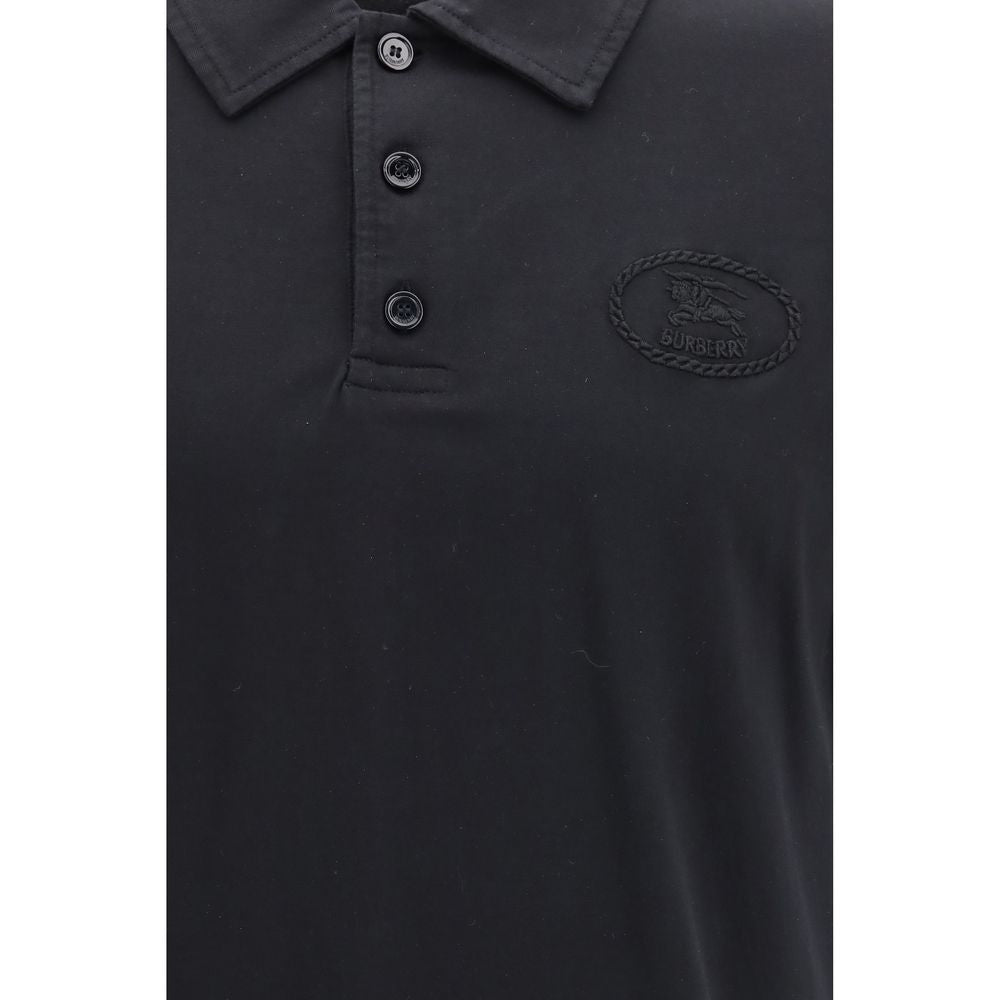 Burberry Blue Cotton Polo Shirt | Regal Royce