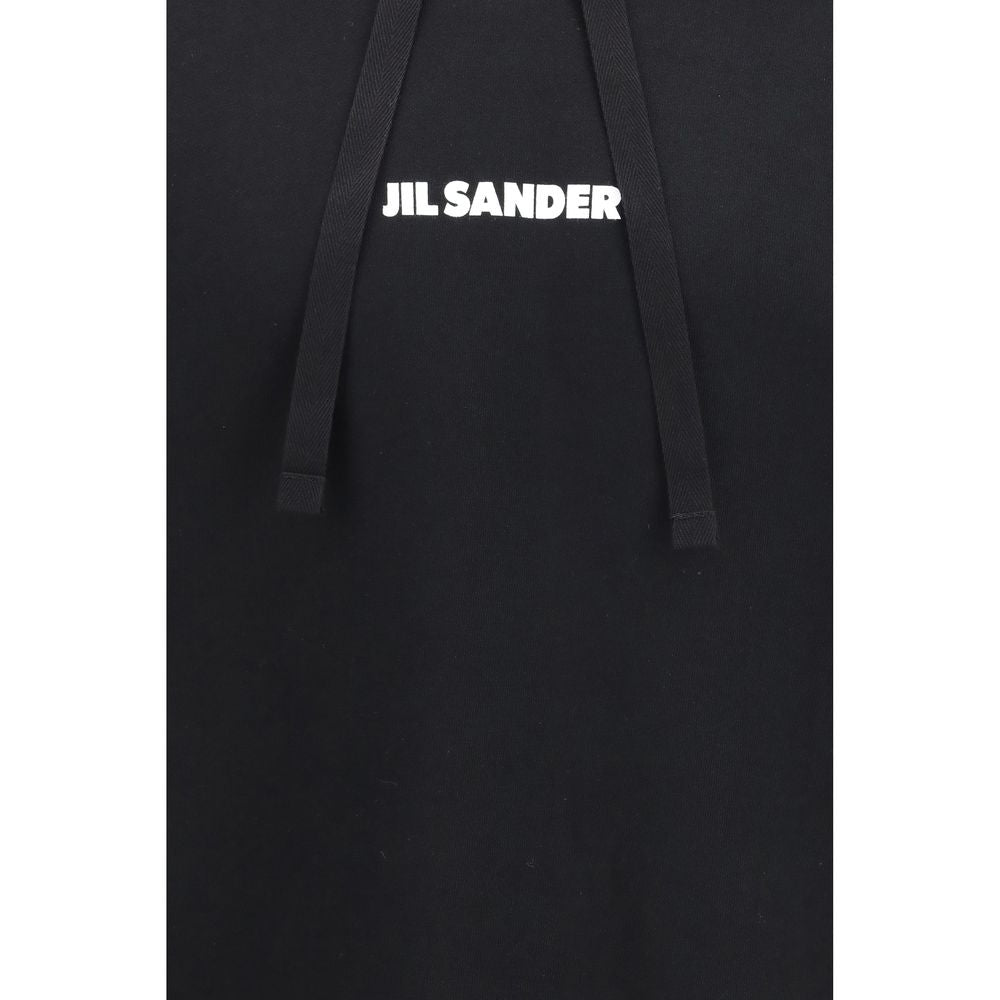 Jil Sander Black Cotton Sweatshirt | Regal Royce
